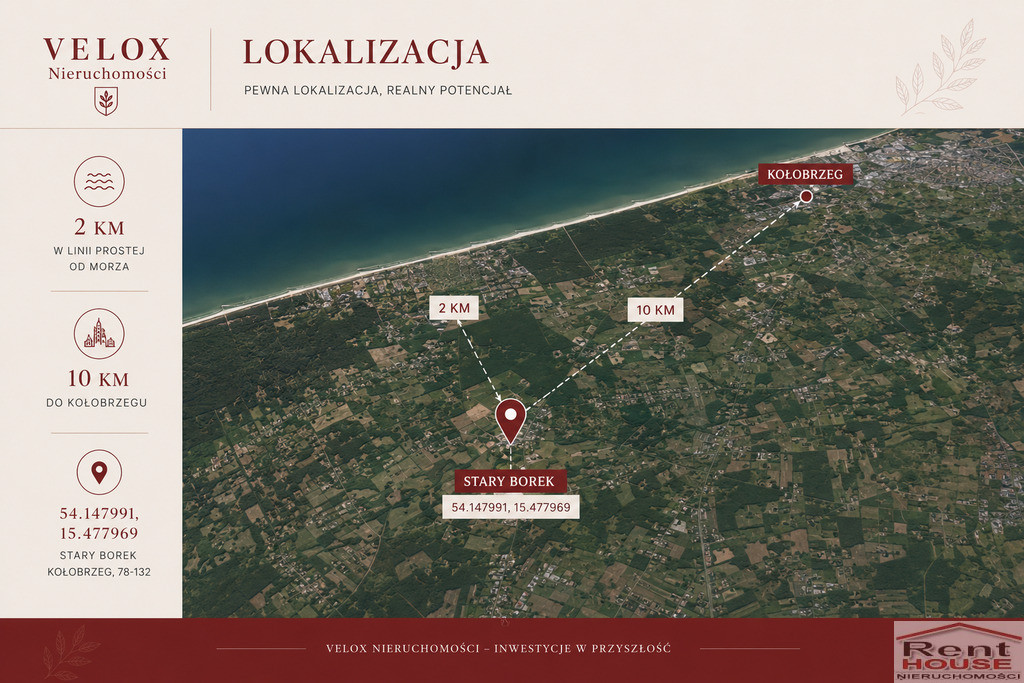 Działka Sprzedaż Stary Borek