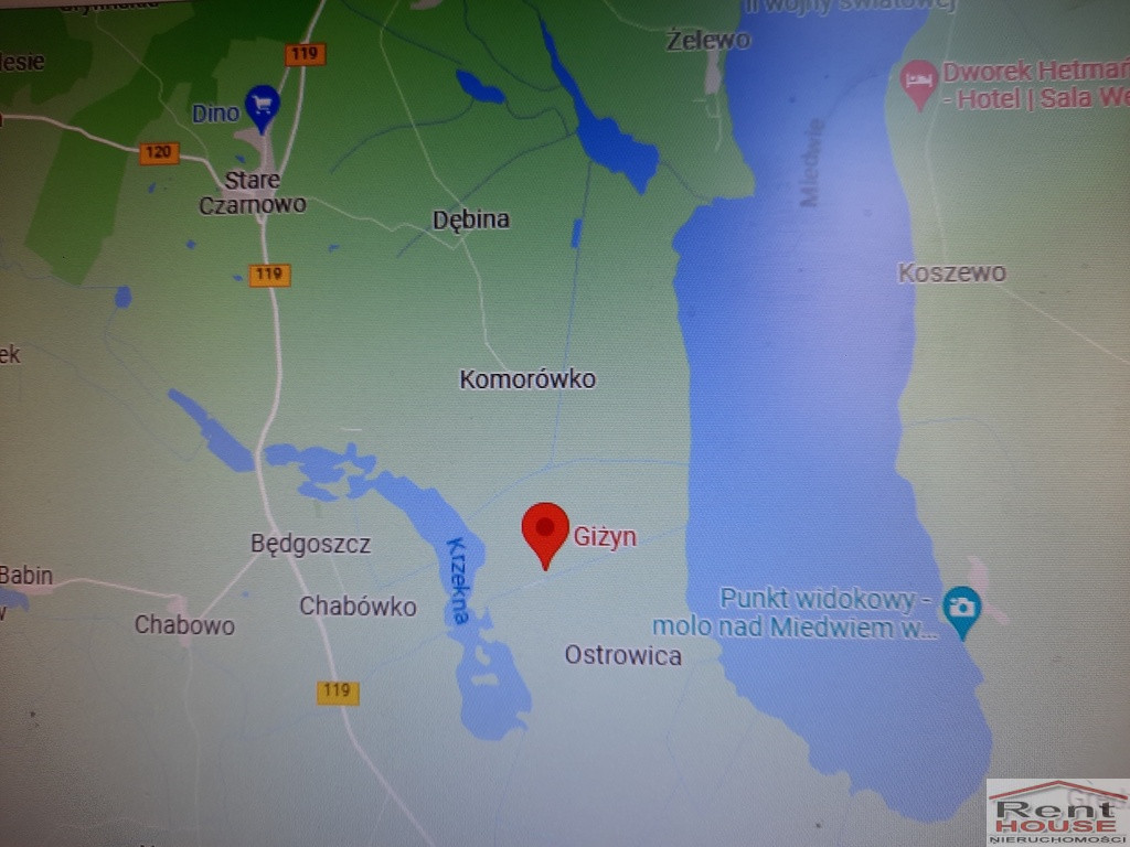 Działka Sprzedaż Giżyn