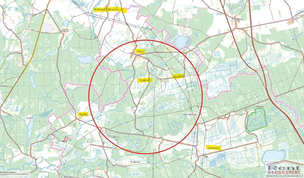 Działka Sprzedaż Staw