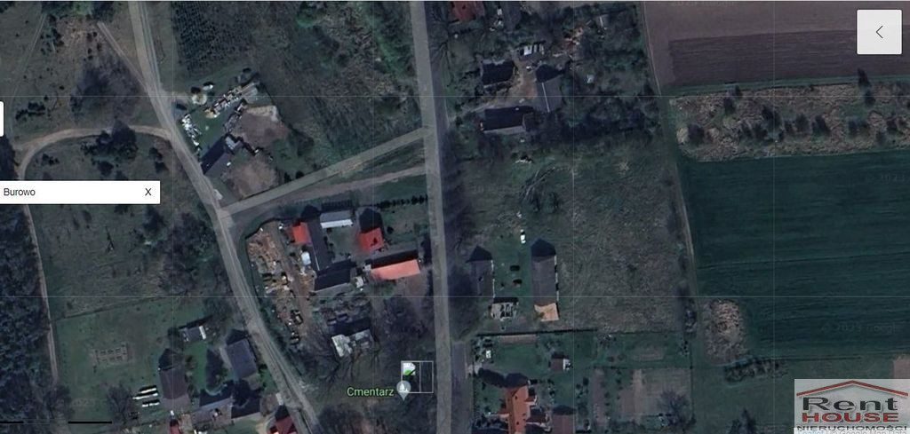 Działka Sprzedaż Burowo