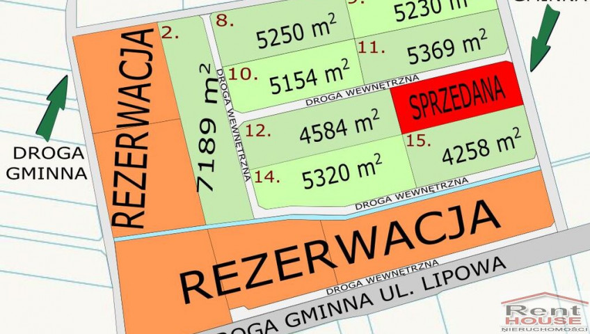 Działka Sprzedaż Lubczyna