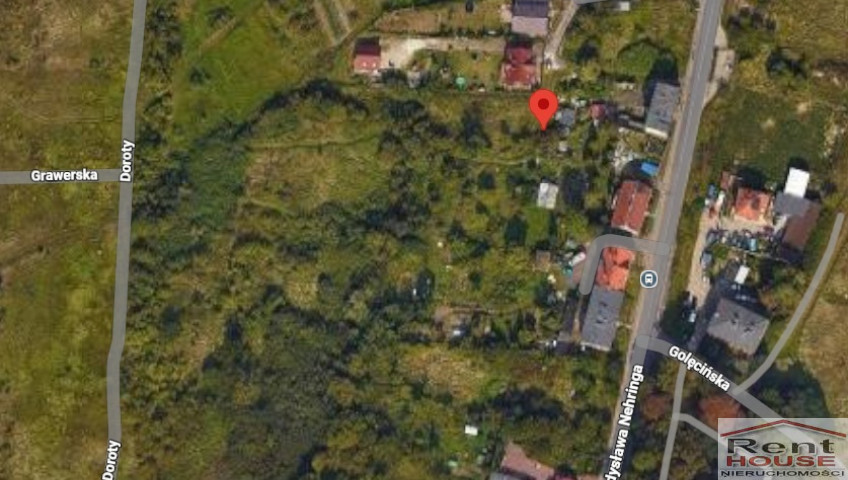Działka Sprzedaż Szczecin Żelechowa Władysława Nehringa