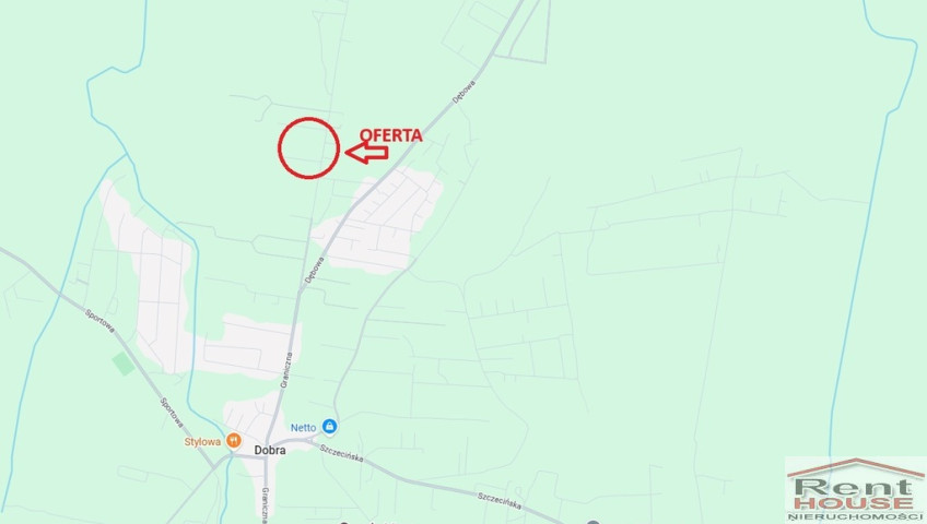 Działka Sprzedaż Dobra Graniczna