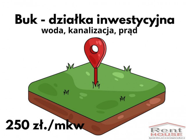 Działka Sprzedaż Buk