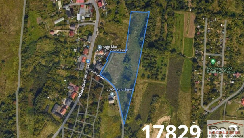 Działka Sprzedaż Szczecin Stołczyn Golęcińska
